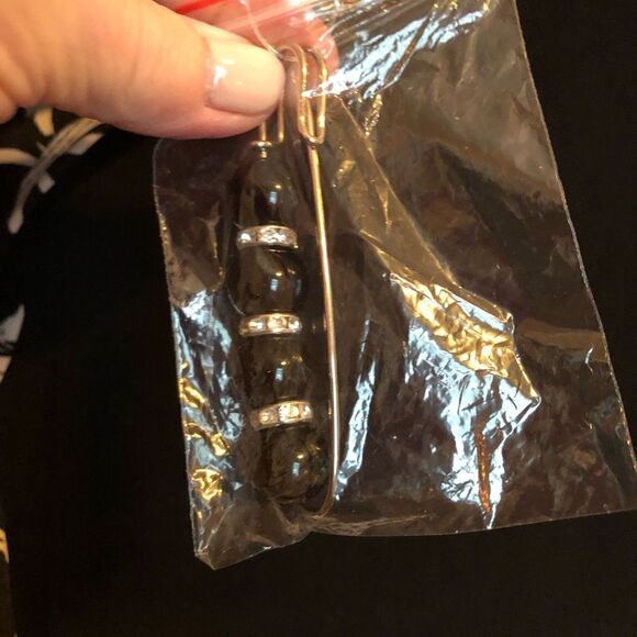 NY COLLECTION - NWT - 🌺HPX5🌺 - L Sz L Petite Printed 3/4 Open Cardigan w/Tank - Picture 7 of 16